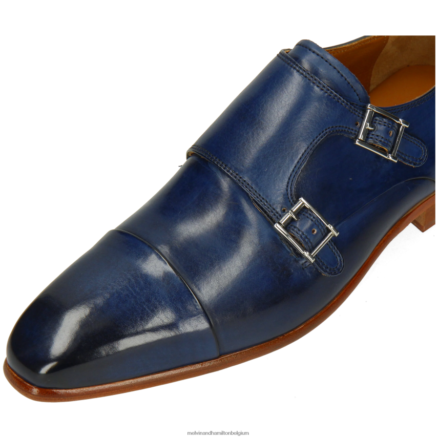 Melvin & Hamilton monnik schoenen blauw Heren lans 1 V488DN326