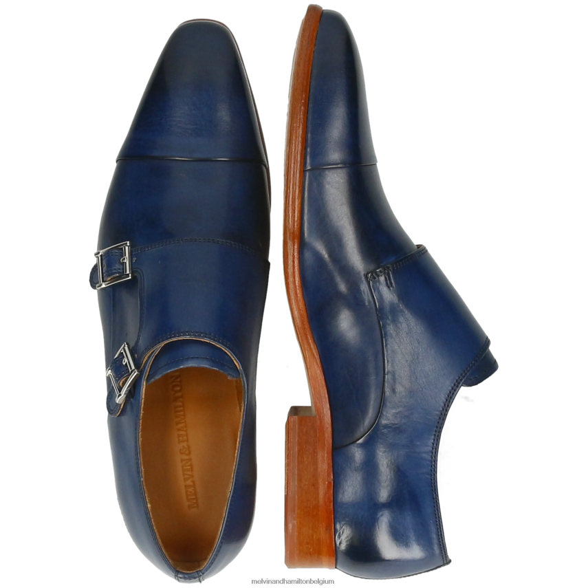 Melvin & Hamilton monnik schoenen blauw Heren lans 1 V488DN326