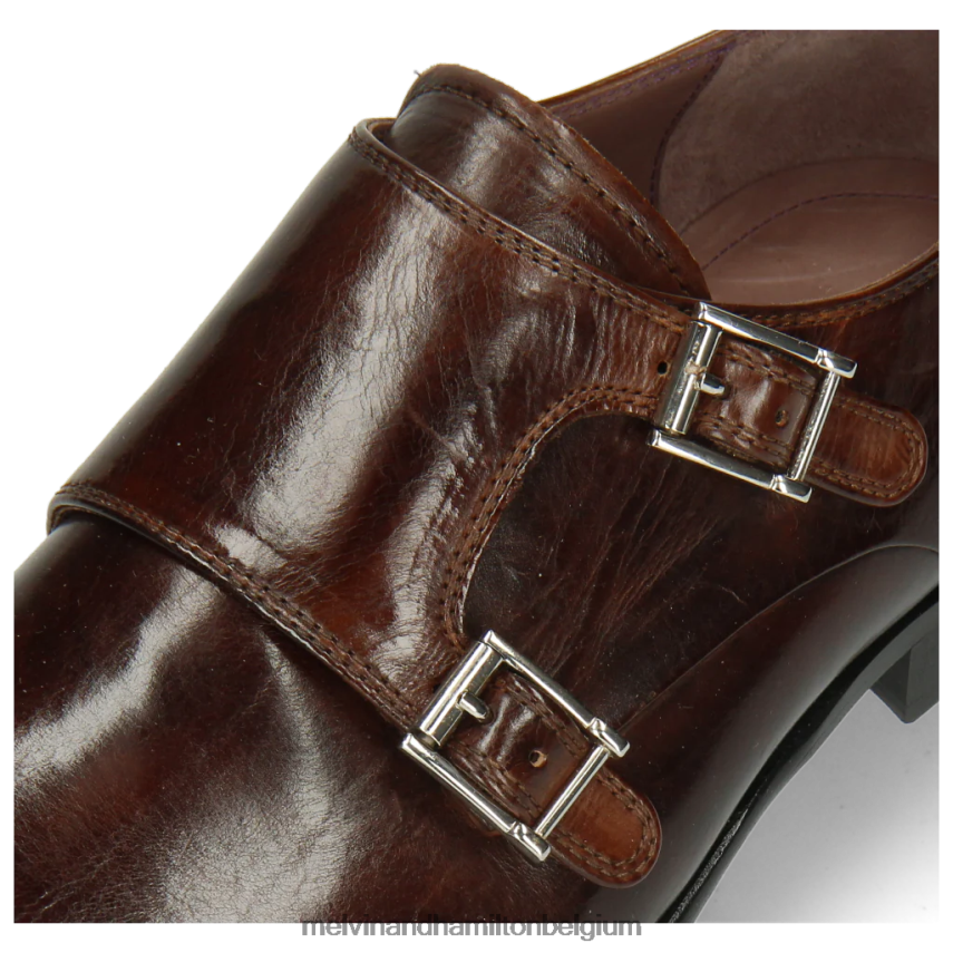 Melvin & Hamilton monnik schoenen bruin Heren lans 10 V488DN349