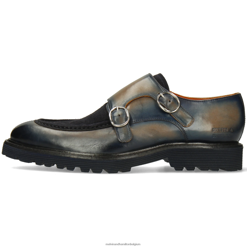 Melvin & Hamilton monnik schoenen grijs Heren Patrick 30 V488DN338