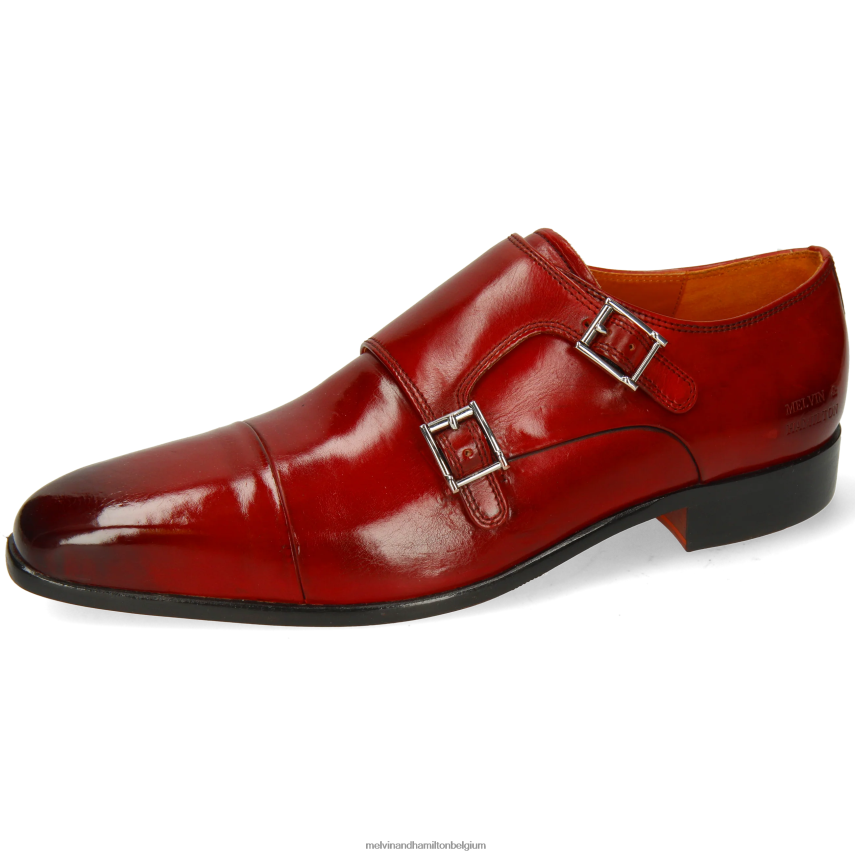 Melvin & Hamilton monnik schoenen rood Heren lans 1 V488DN327
