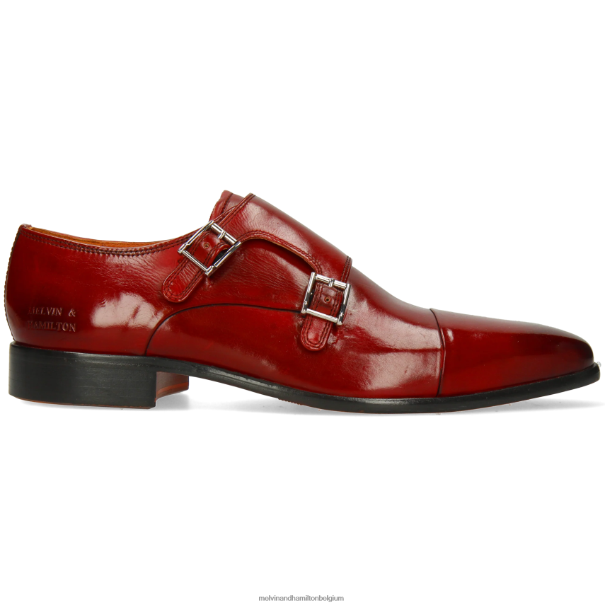 Melvin & Hamilton monnik schoenen rood Heren lans 1 V488DN327