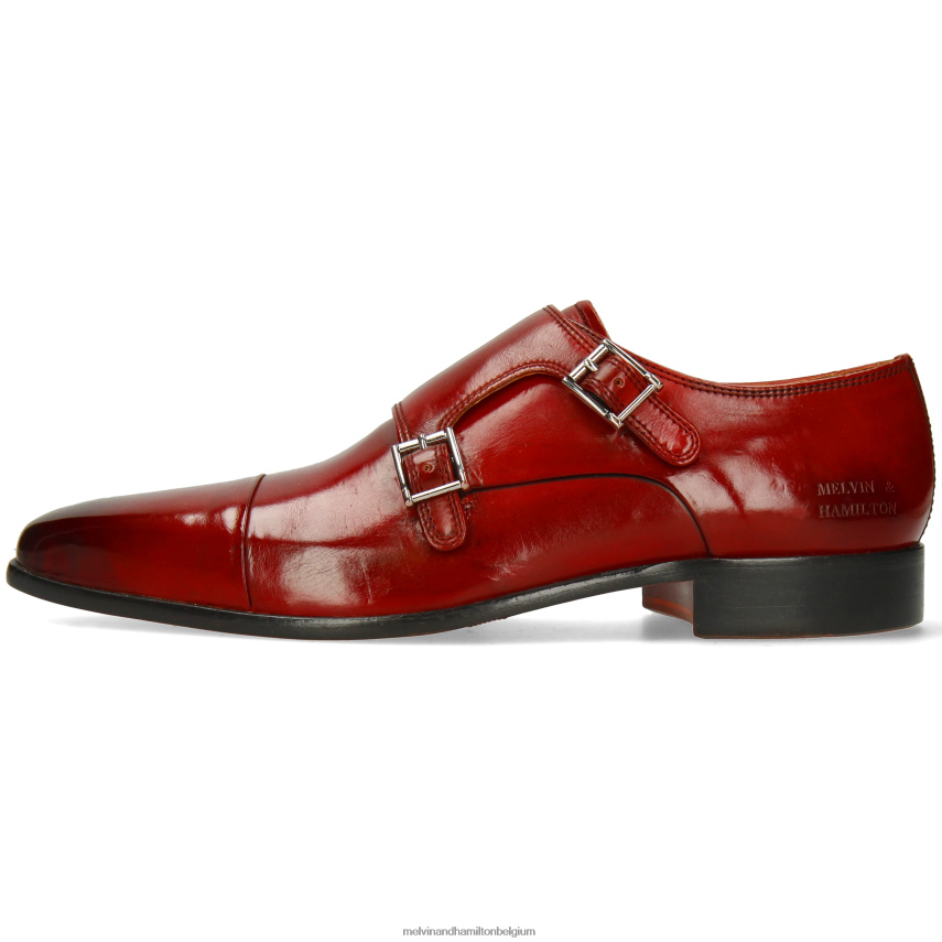 Melvin & Hamilton monnik schoenen rood Heren lans 1 V488DN327