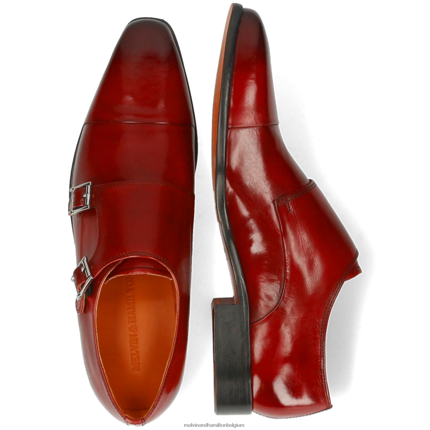 Melvin & Hamilton monnik schoenen rood Heren lans 1 V488DN327