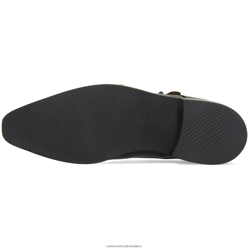 Melvin & Hamilton monnik schoenen zwart Heren Freddy 1 V488DN329