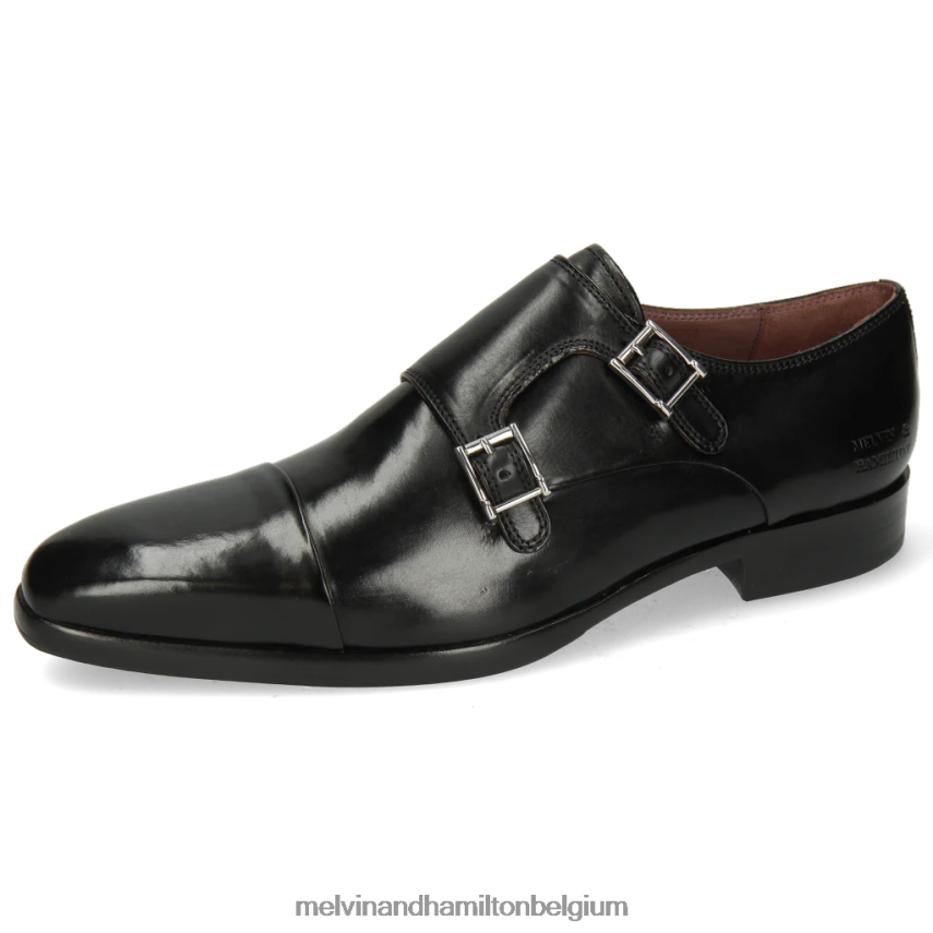 Melvin & Hamilton monnik schoenen zwart Heren lans 1 V488DN348