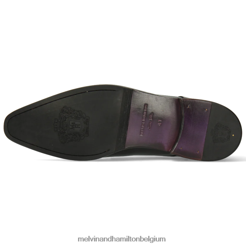 Melvin & Hamilton monnik schoenen zwart Heren lans 1 V488DN348
