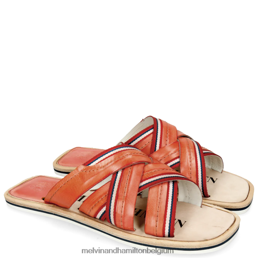 Melvin & Hamilton muilezels oranje Heren bob 2 V488DN734