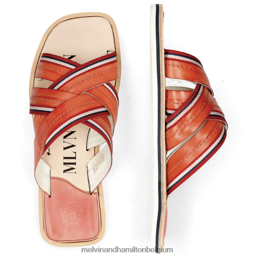 Melvin & Hamilton muilezels oranje Heren bob 2 V488DN734