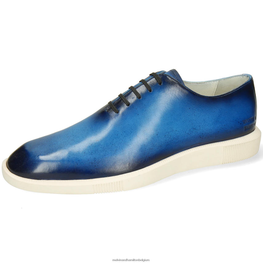 Melvin & Hamilton Oxford schoenen blauw Heren Aston 1 V488DN177