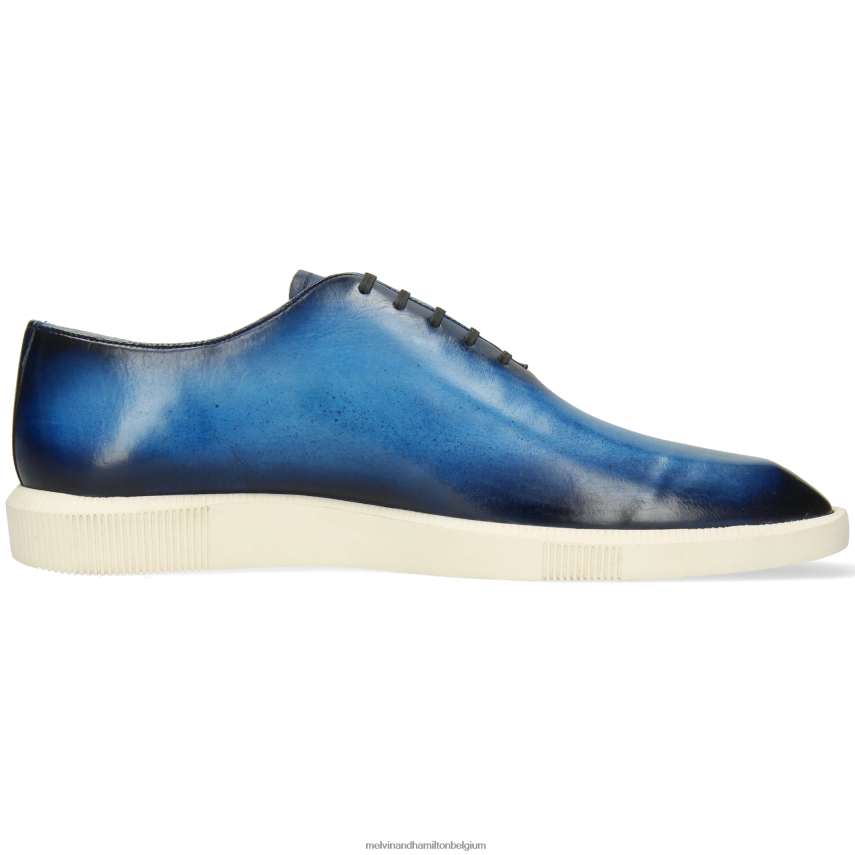 Melvin & Hamilton Oxford schoenen blauw Heren Aston 1 V488DN177
