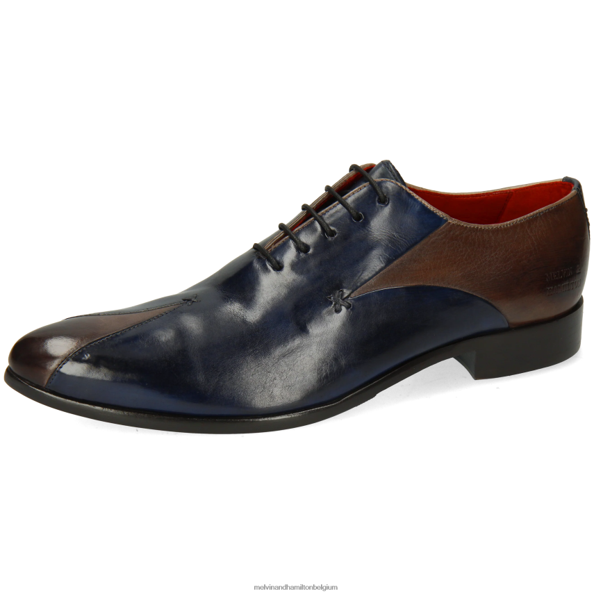 Melvin & Hamilton Oxford schoenen blauw Heren Ton 31 V488DN166