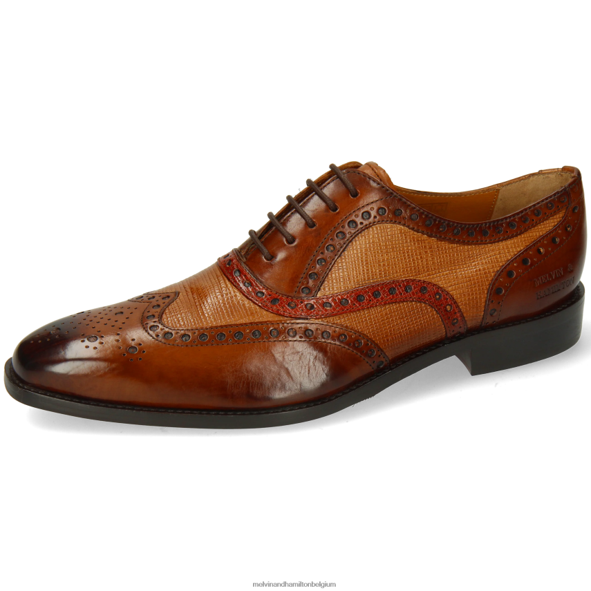Melvin & Hamilton Oxford schoenen bruin Heren Leonardo 21 V488DN186