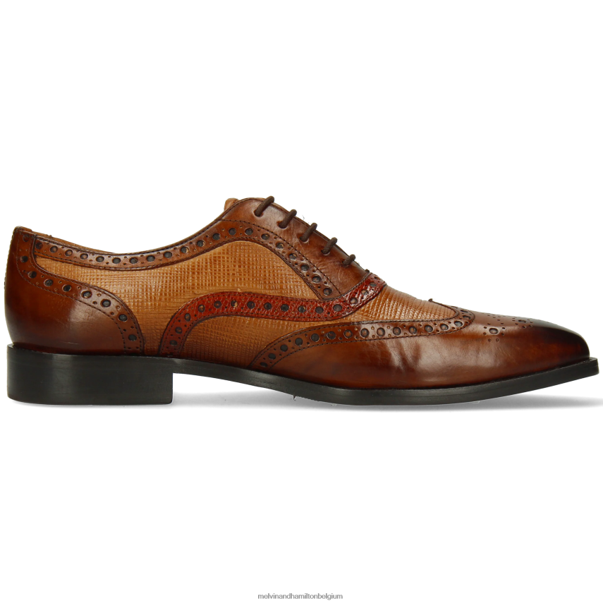 Melvin & Hamilton Oxford schoenen bruin Heren Leonardo 21 V488DN186