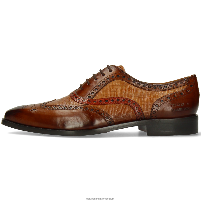 Melvin & Hamilton Oxford schoenen bruin Heren Leonardo 21 V488DN186