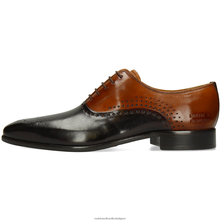 Melvin & Hamilton Oxford schoenen bruin Heren Lewis 41 V488DN188