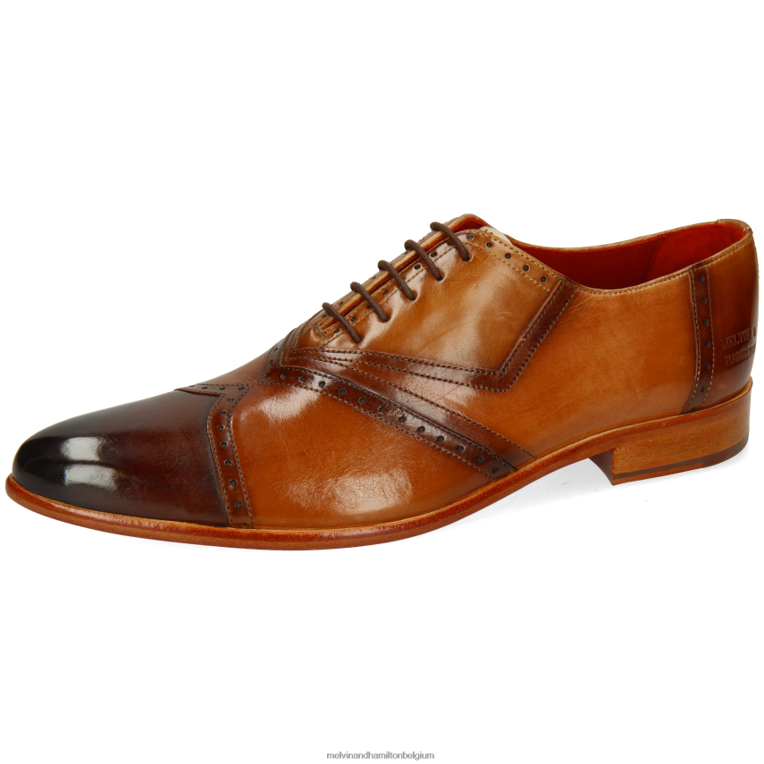 Melvin & Hamilton Oxford schoenen bruin Heren Ton 48 V488DN172