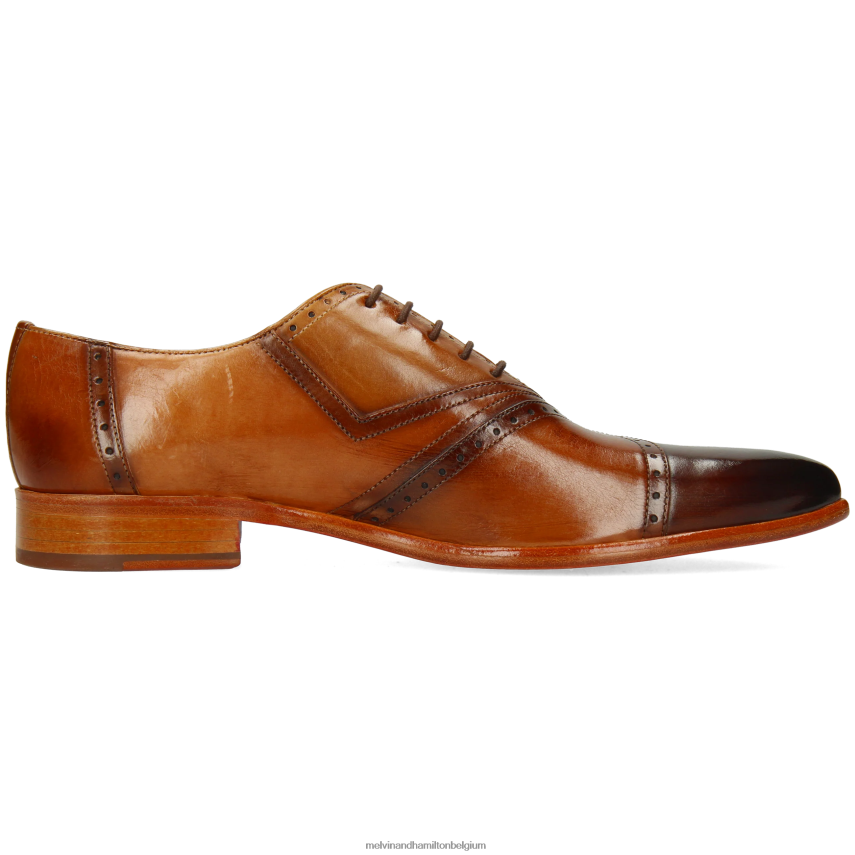 Melvin & Hamilton Oxford schoenen bruin Heren Ton 48 V488DN172