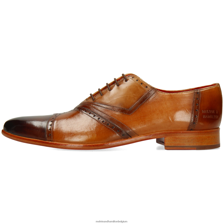 Melvin & Hamilton Oxford schoenen bruin Heren Ton 48 V488DN172