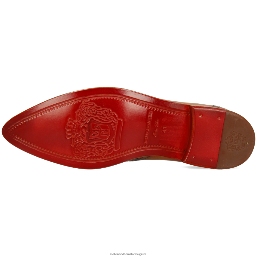 Melvin & Hamilton Oxford schoenen bruin Heren Ton 48 V488DN172