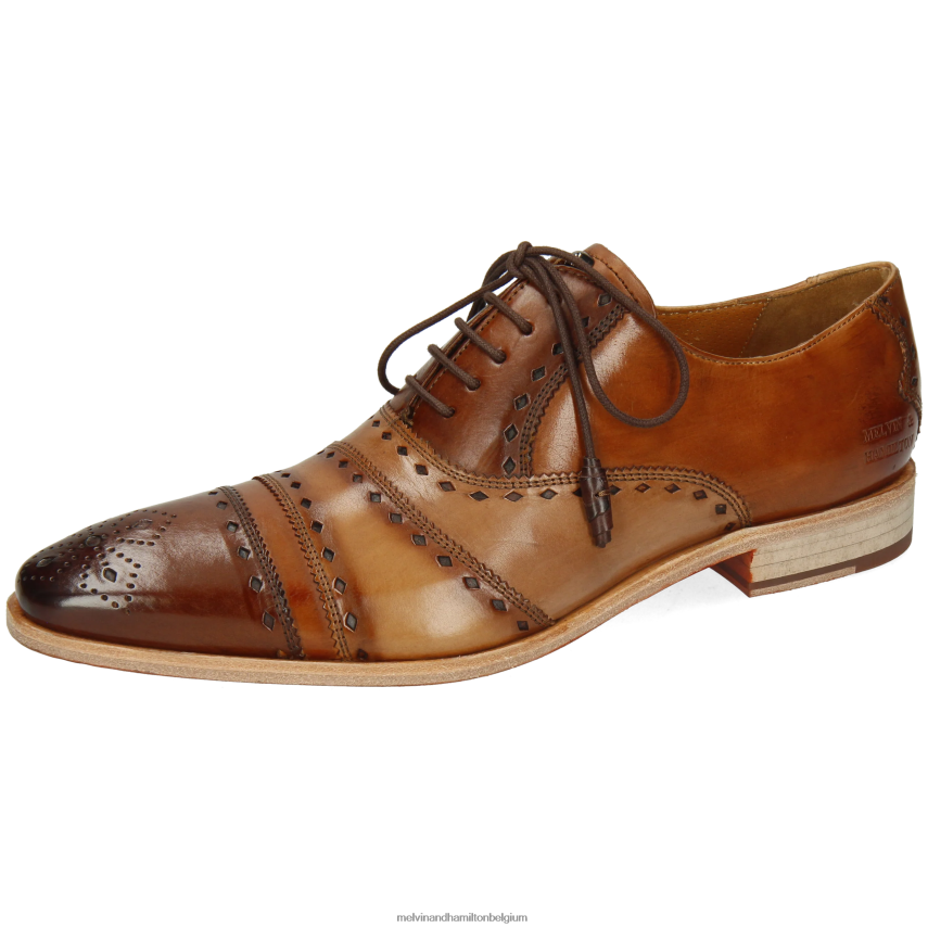 Melvin & Hamilton Oxford schoenen bruin Heren elvis 62 V488DN208