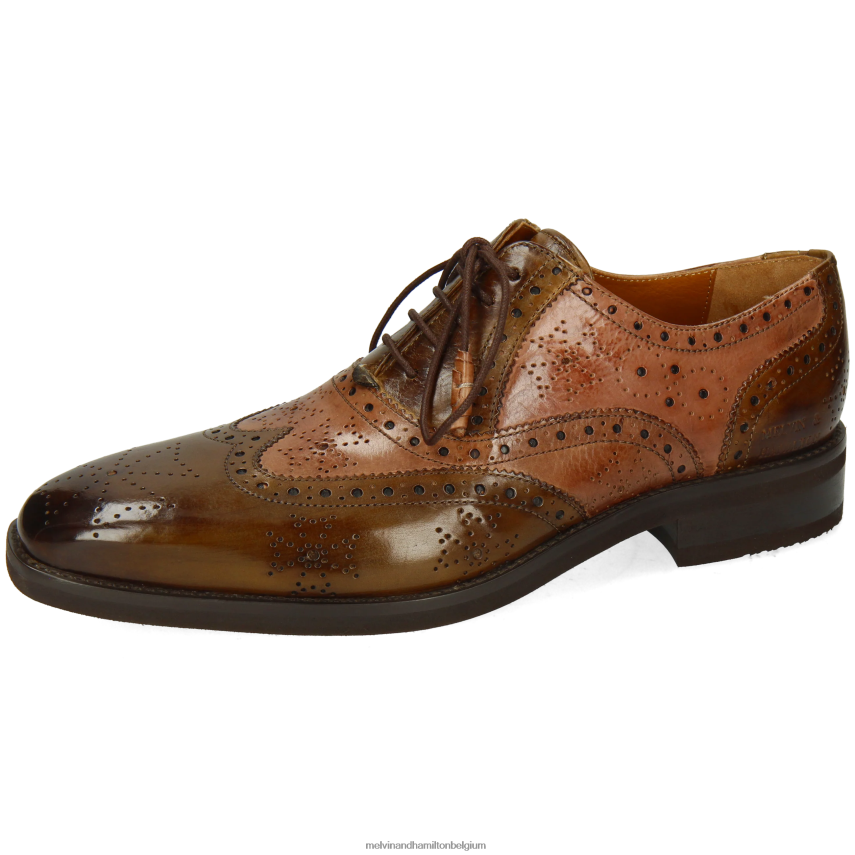 Melvin & Hamilton Oxford schoenen bruin Heren jef 28 V488DN174