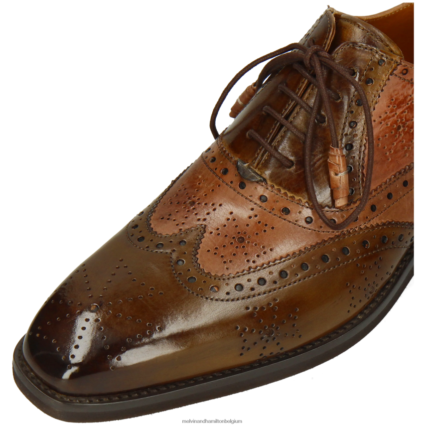 Melvin & Hamilton Oxford schoenen bruin Heren jef 28 V488DN174