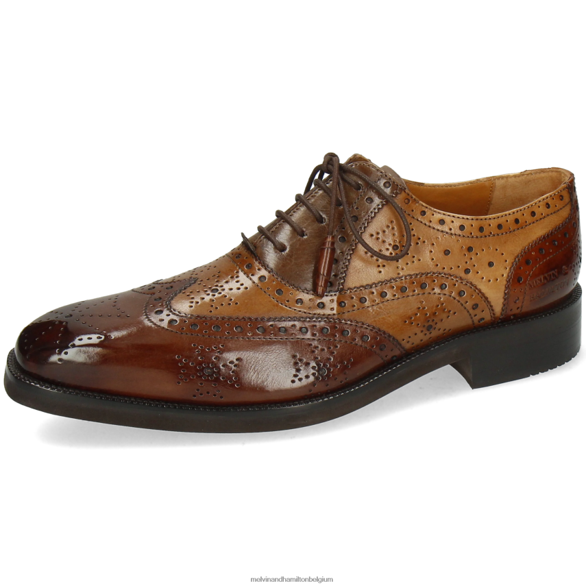 Melvin & Hamilton Oxford schoenen bruin Heren jef 28 V488DN200