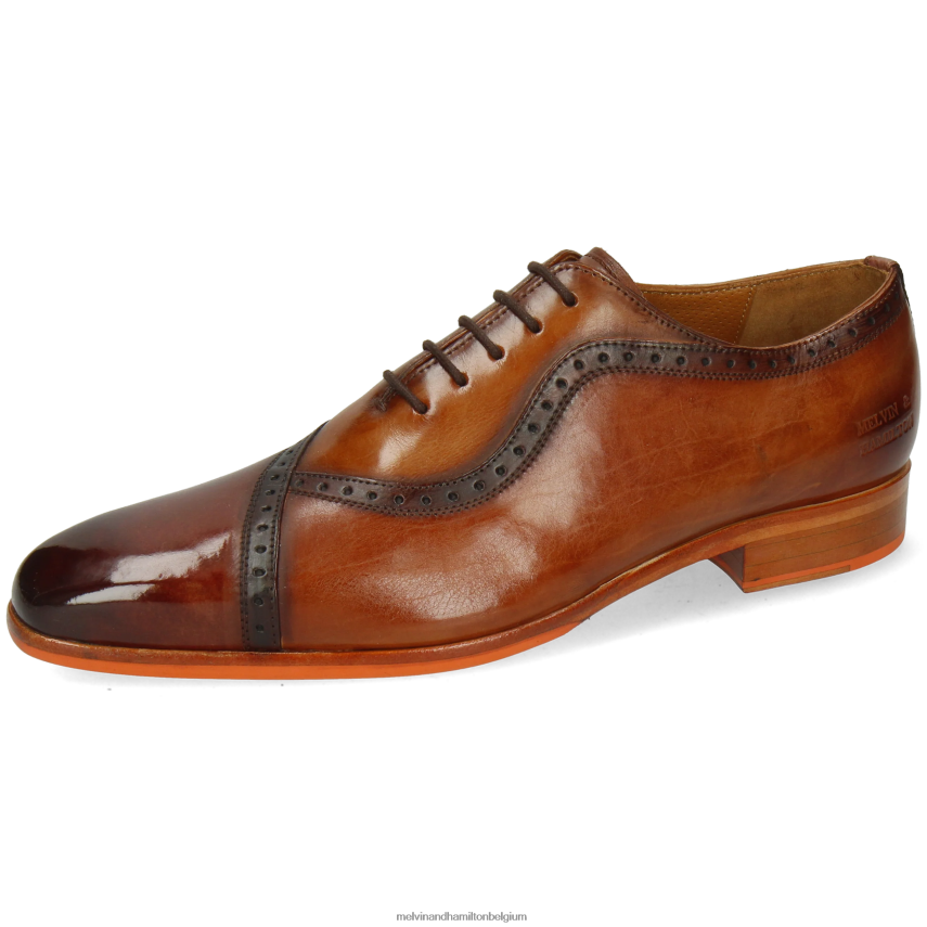 Melvin & Hamilton Oxford schoenen bruin Heren lans 16 V488DN212