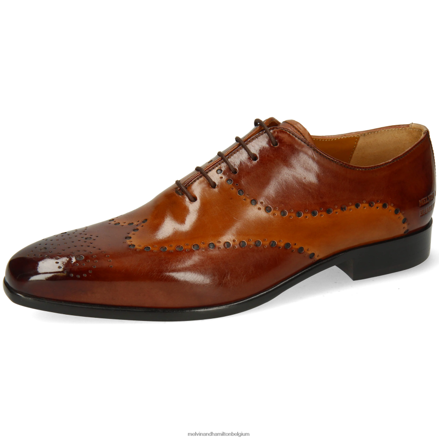 Melvin & Hamilton Oxford schoenen bruin Heren lans 41 V488DN160