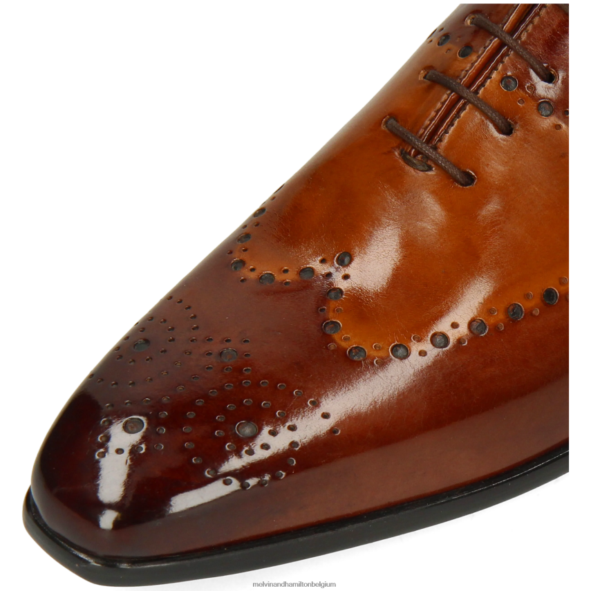 Melvin & Hamilton Oxford schoenen bruin Heren lans 41 V488DN160