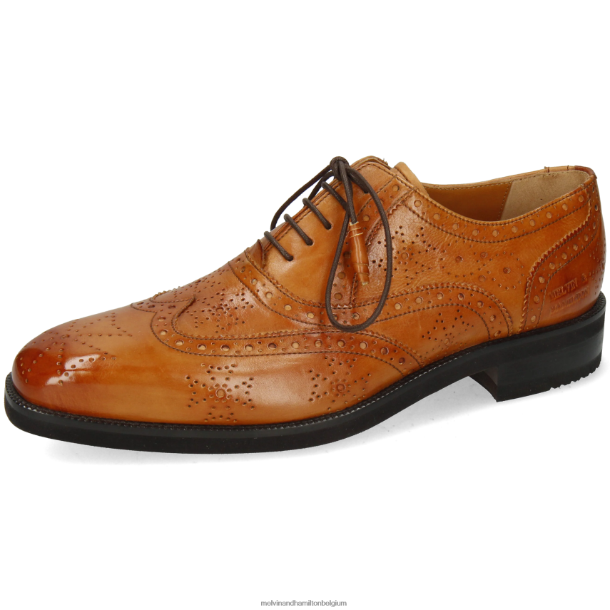 Melvin & Hamilton Oxford schoenen lichtbruin Heren jef 28 V488DN196