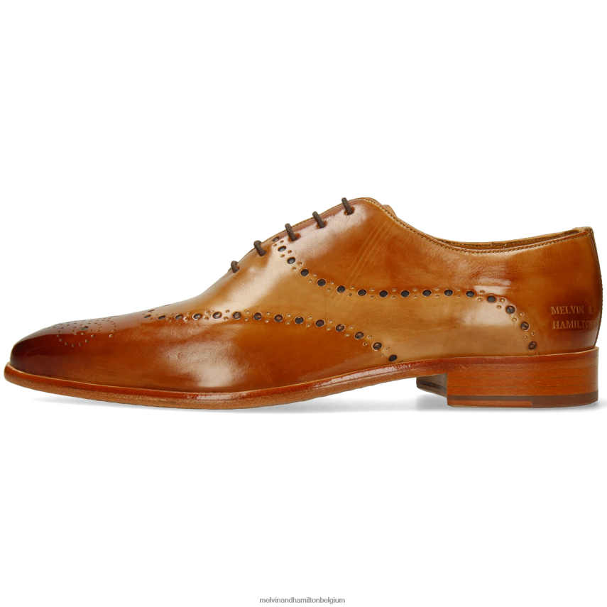 Melvin & Hamilton Oxford schoenen lichtbruin Heren lans 41 V488DN203