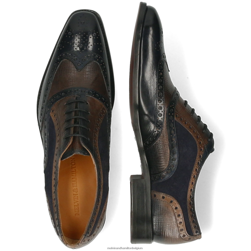 Melvin & Hamilton Oxford schoenen multi Heren Leonardo 21 V488DN194