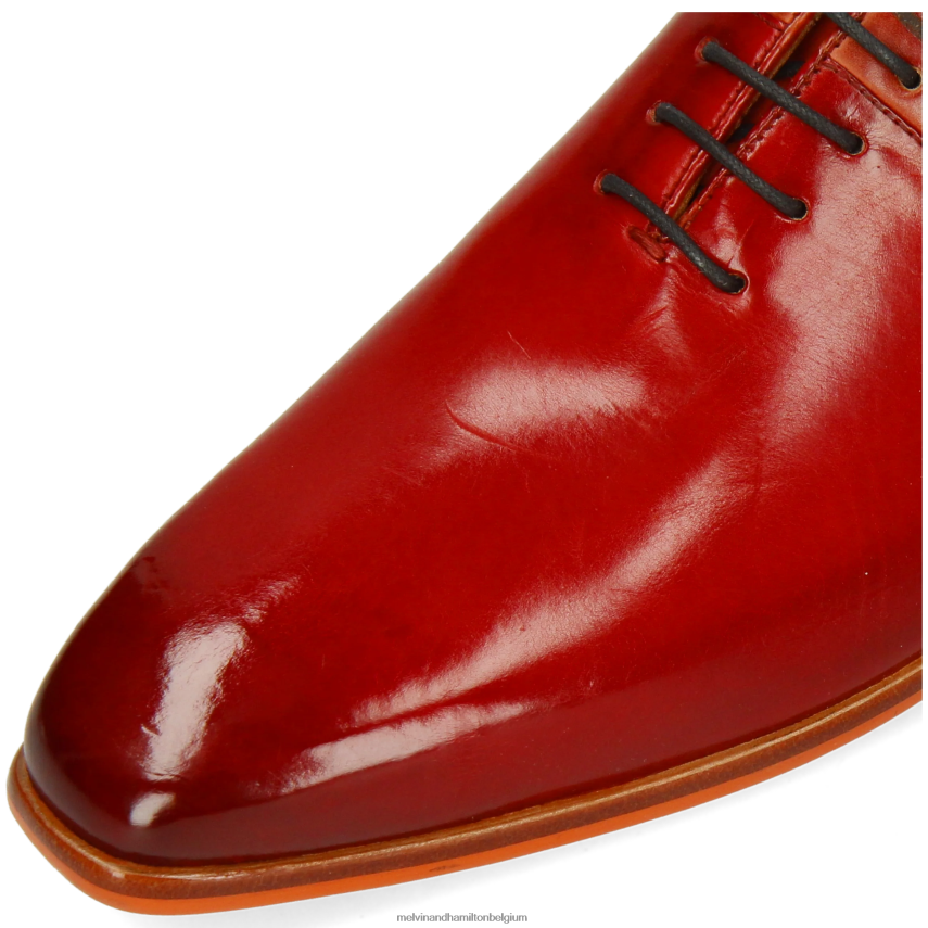 Melvin & Hamilton Oxford schoenen rood Heren Lewis 53 V488DN154