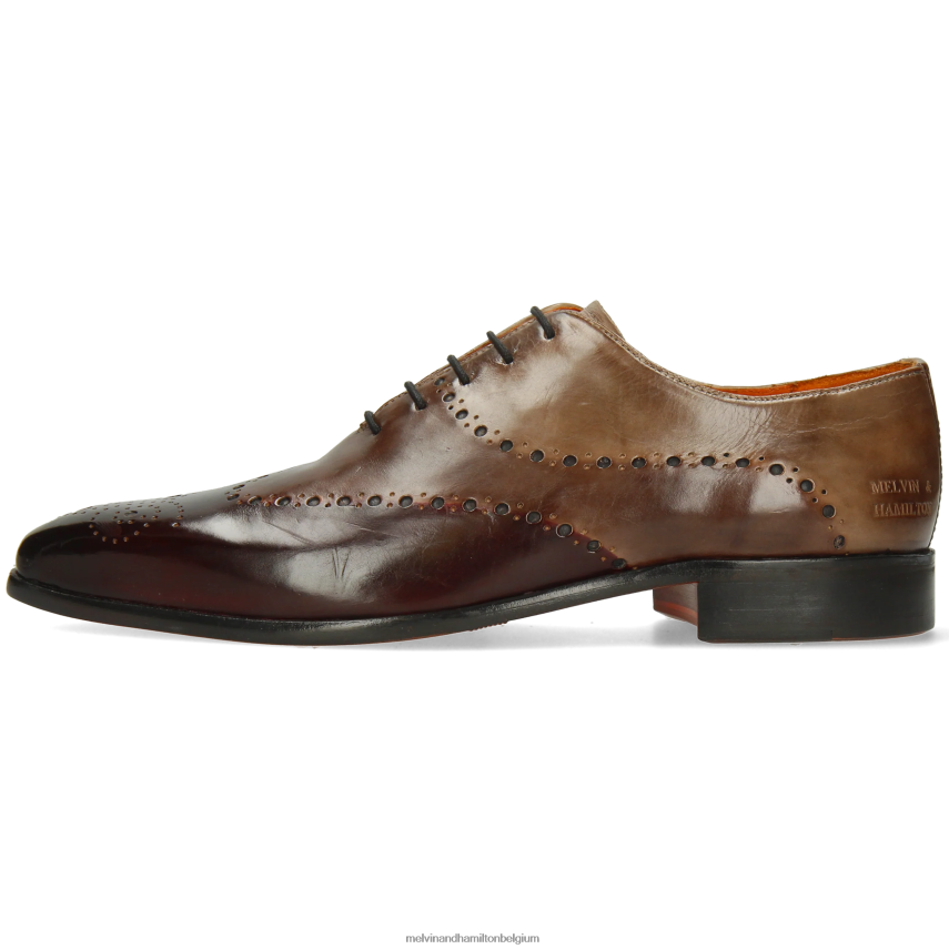 Melvin & Hamilton Oxford schoenen rood Heren lans 41 V488DN184
