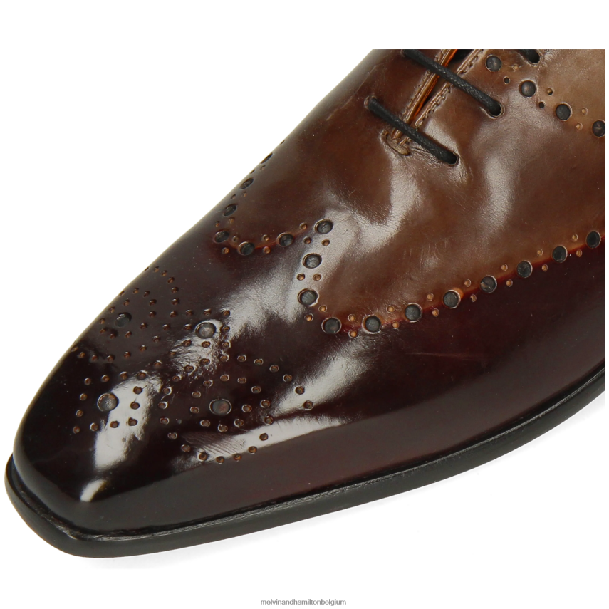 Melvin & Hamilton Oxford schoenen rood Heren lans 41 V488DN184