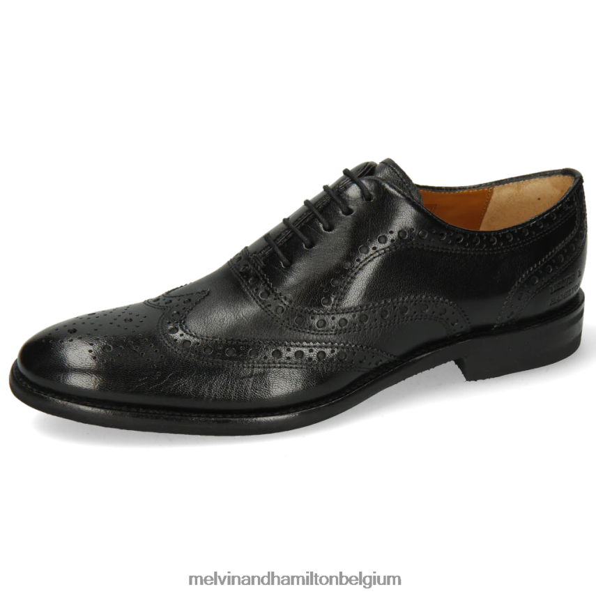 Melvin & Hamilton Oxford schoenen zwart Heren clint 23 V488DN206