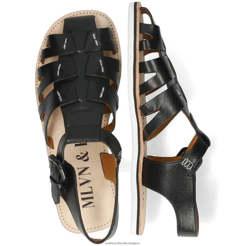 Melvin & Hamilton sandalen zwart Heren Sam 39 V488DN763