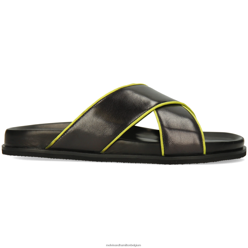 Melvin & Hamilton sandalen zwart Heren robert 21 V488DN750