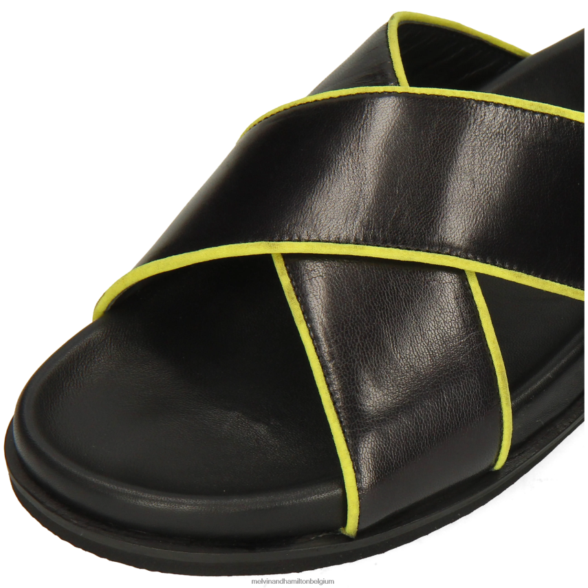 Melvin & Hamilton sandalen zwart Heren robert 21 V488DN750