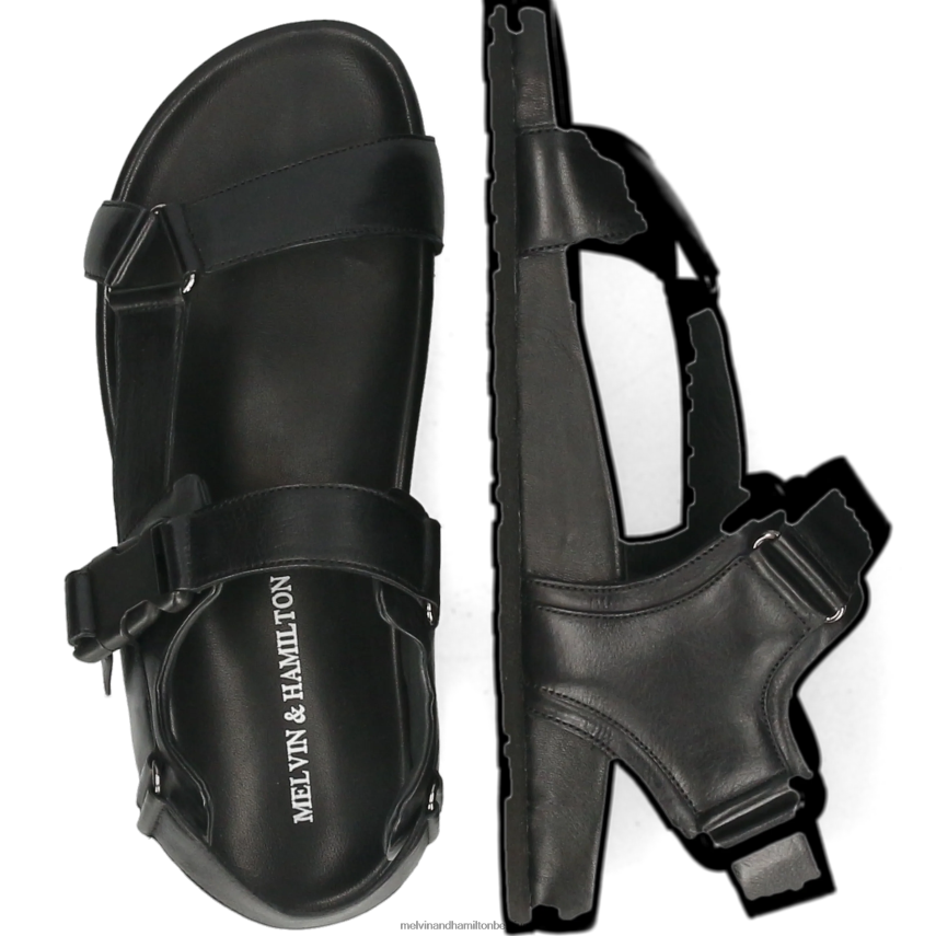 Melvin & Hamilton sandalen zwart Heren robert 22 V488DN752