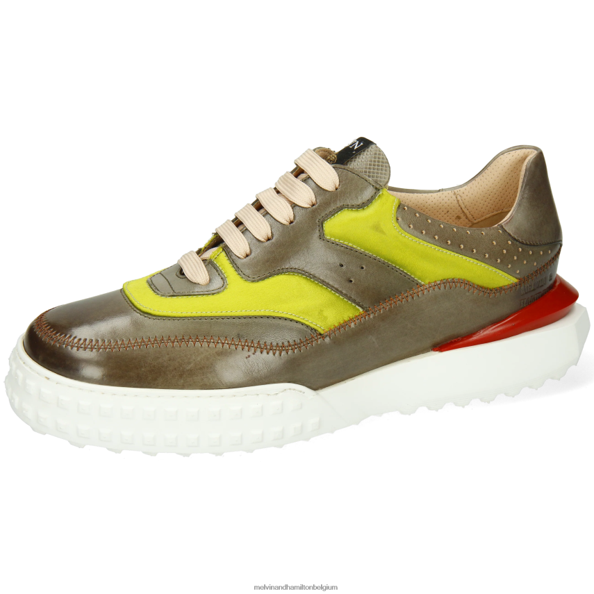Melvin & Hamilton sportschoenen khaki Heren berlioz 1 V488DN586