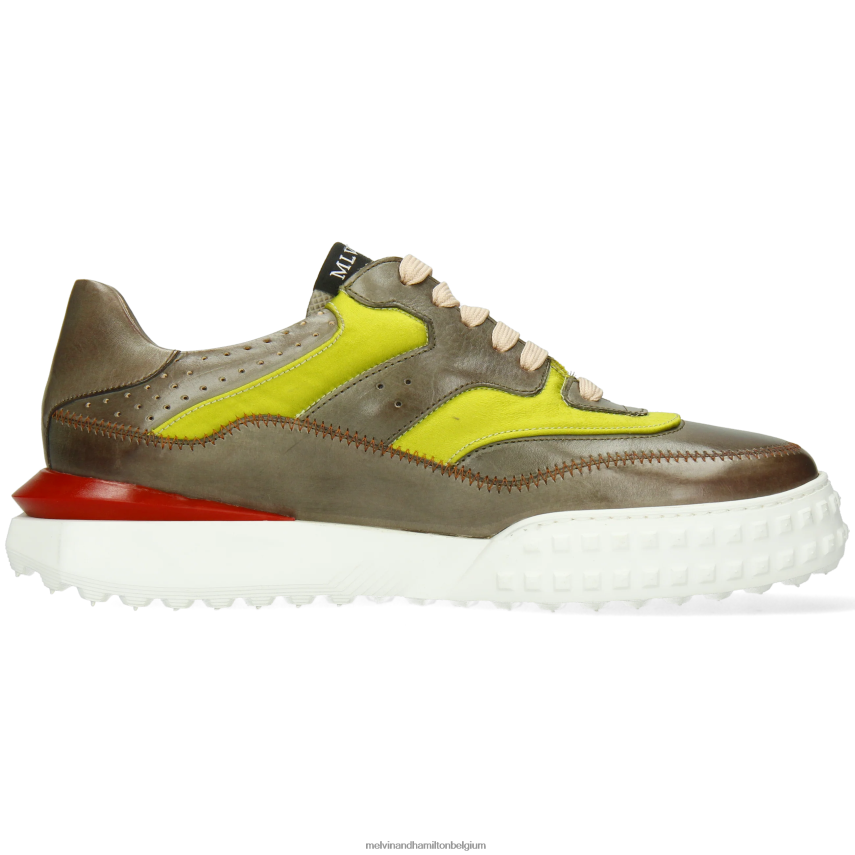 Melvin & Hamilton sportschoenen khaki Heren berlioz 1 V488DN586