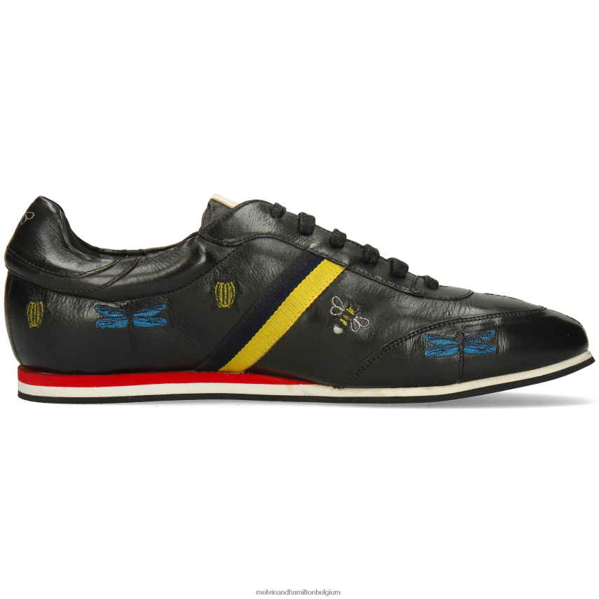 Melvin & Hamilton sportschoenen zwart Heren farell 3 V488DN631