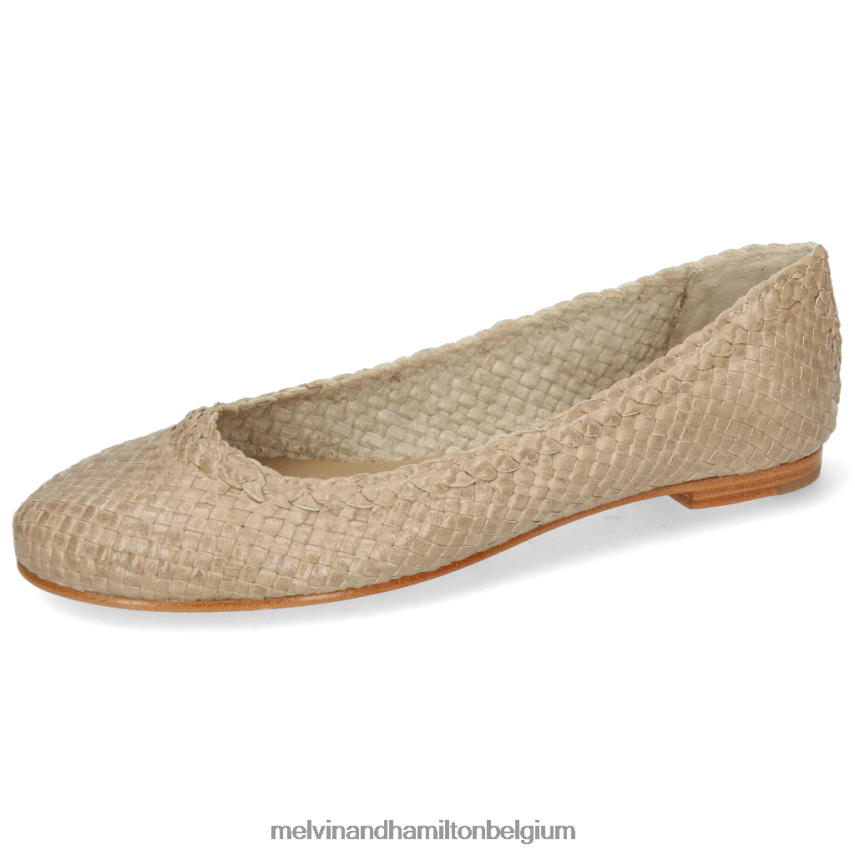 Melvin & Hamilton balletpompen grijs vrouwen Kate 5 V488DN1973