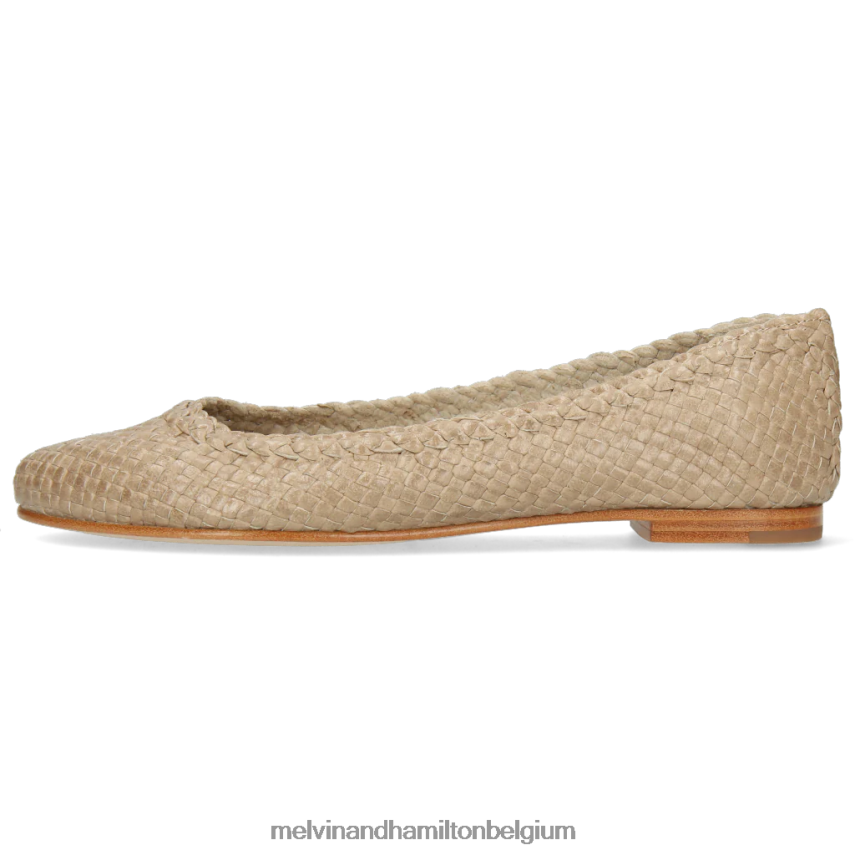 Melvin & Hamilton balletpompen grijs vrouwen Kate 5 V488DN1973