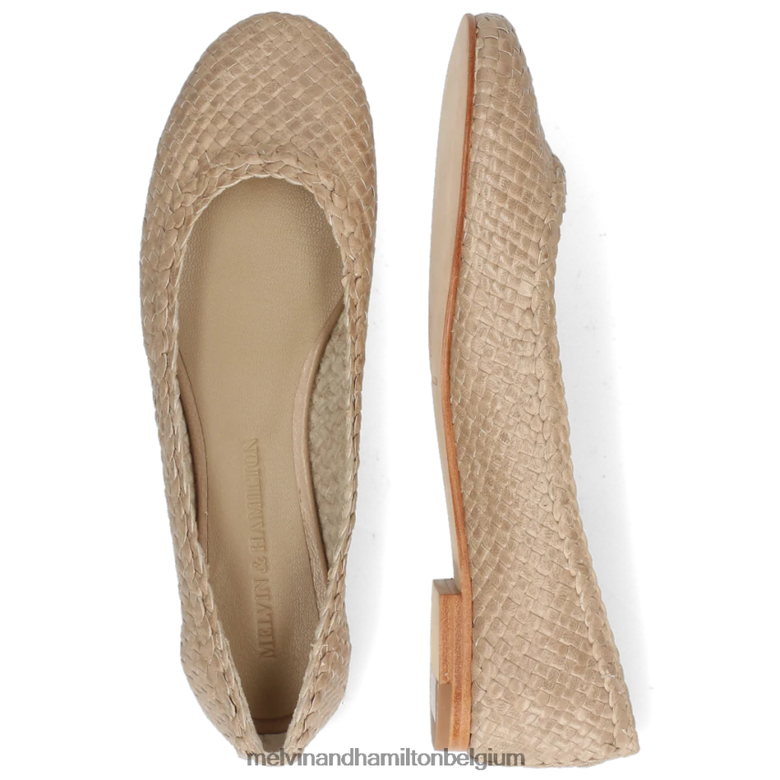 Melvin & Hamilton balletpompen grijs vrouwen Kate 5 V488DN1973