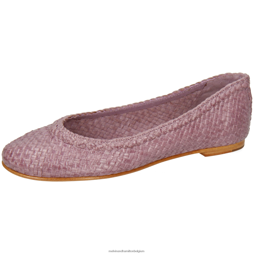 Melvin & Hamilton balletpompen paars vrouwen Kate 5 V488DN1948