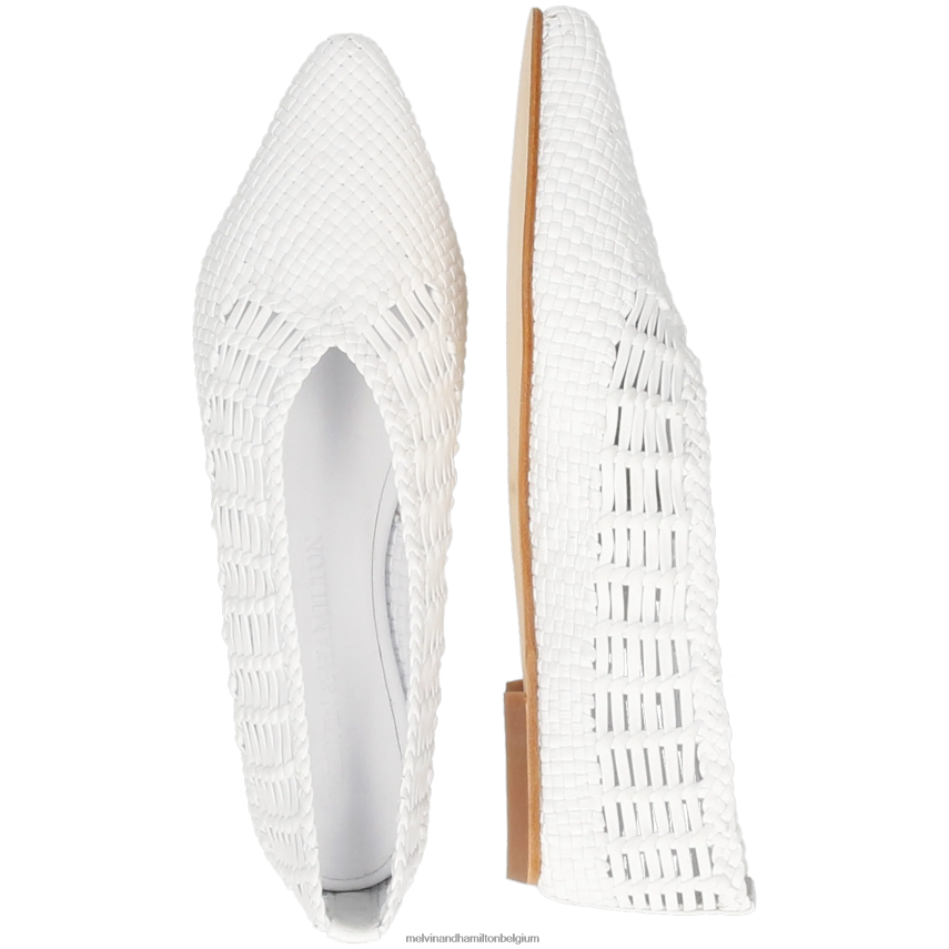 Melvin & Hamilton balletpompen wit vrouwen Alexa40 V488DN1976